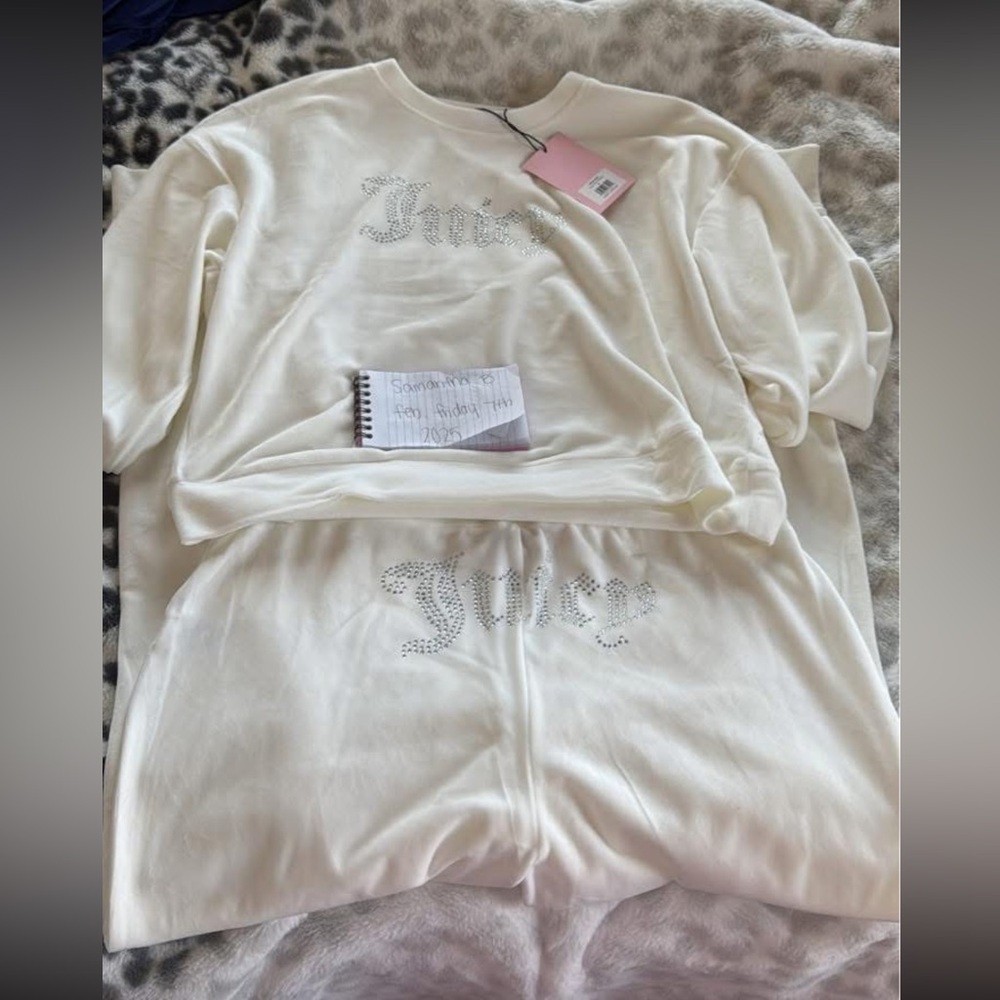 Cream Soda Juicy Couture Tracksuit